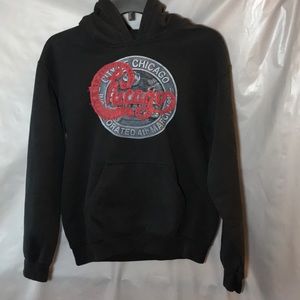 CHICAGO logo hoodie by Gildan
